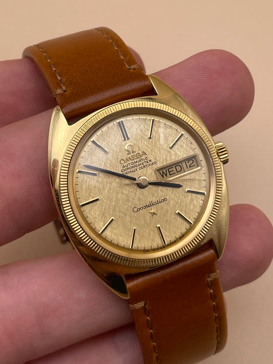 18Kt Omega Constellation 168.029