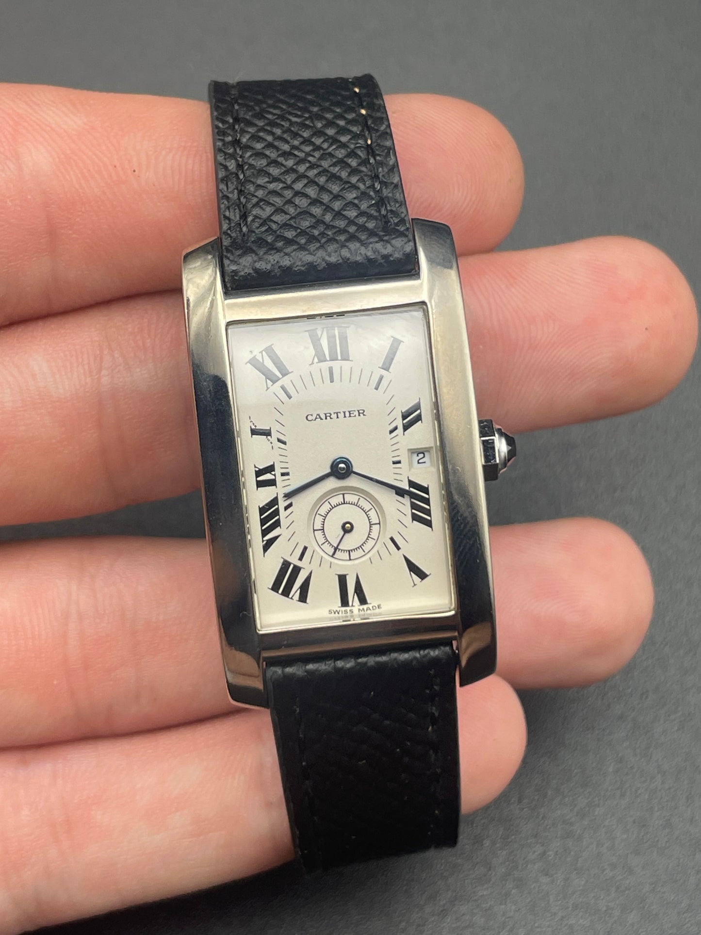 Cartier Tank Américaine Medium 18KT White Gold