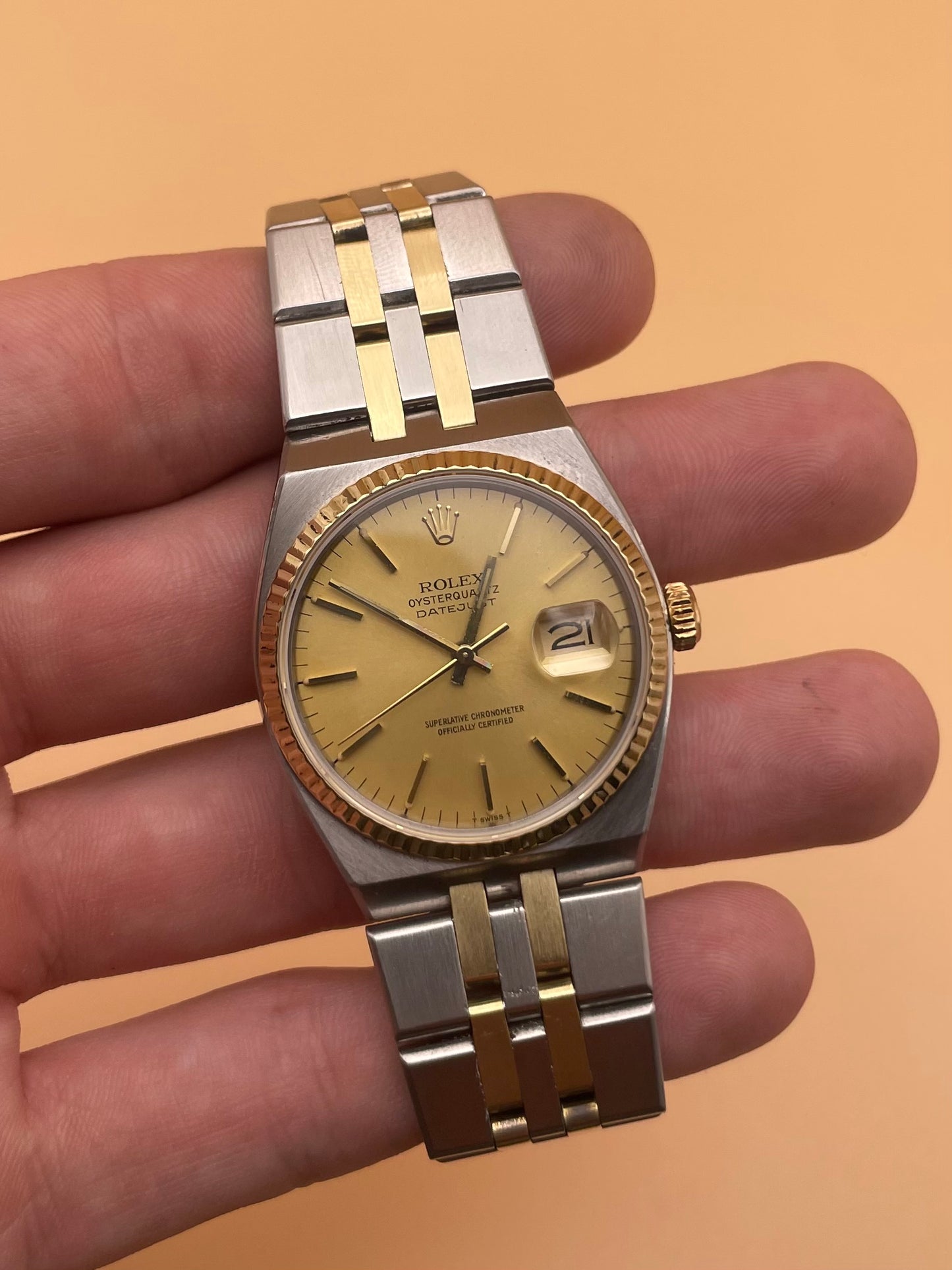 Rolex DateJust OysterQuartz 17013