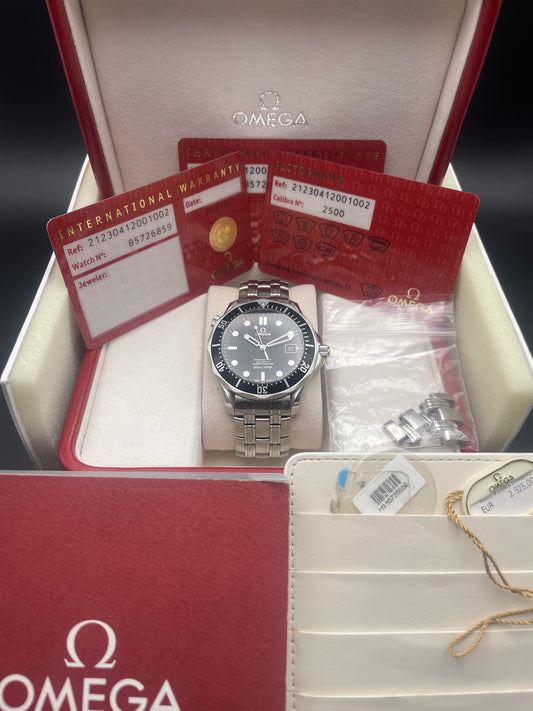 Omega SeaMaster 212.30.41.20.01.002 Box and Papers