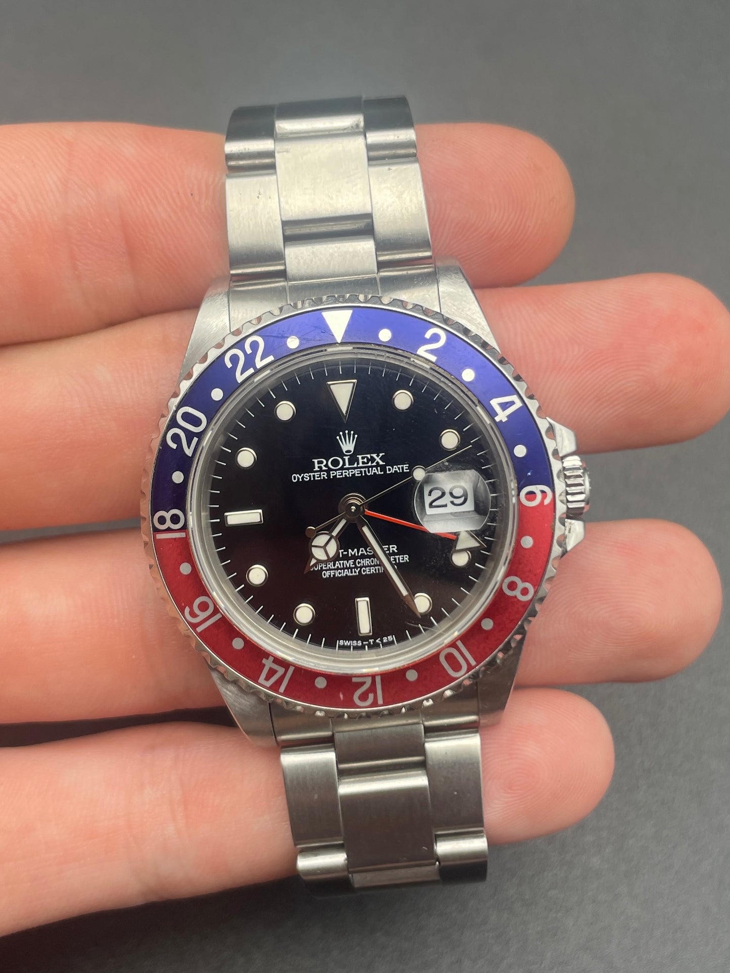 Rolex GMT MASTER 16700 Pepsi Papers RSC