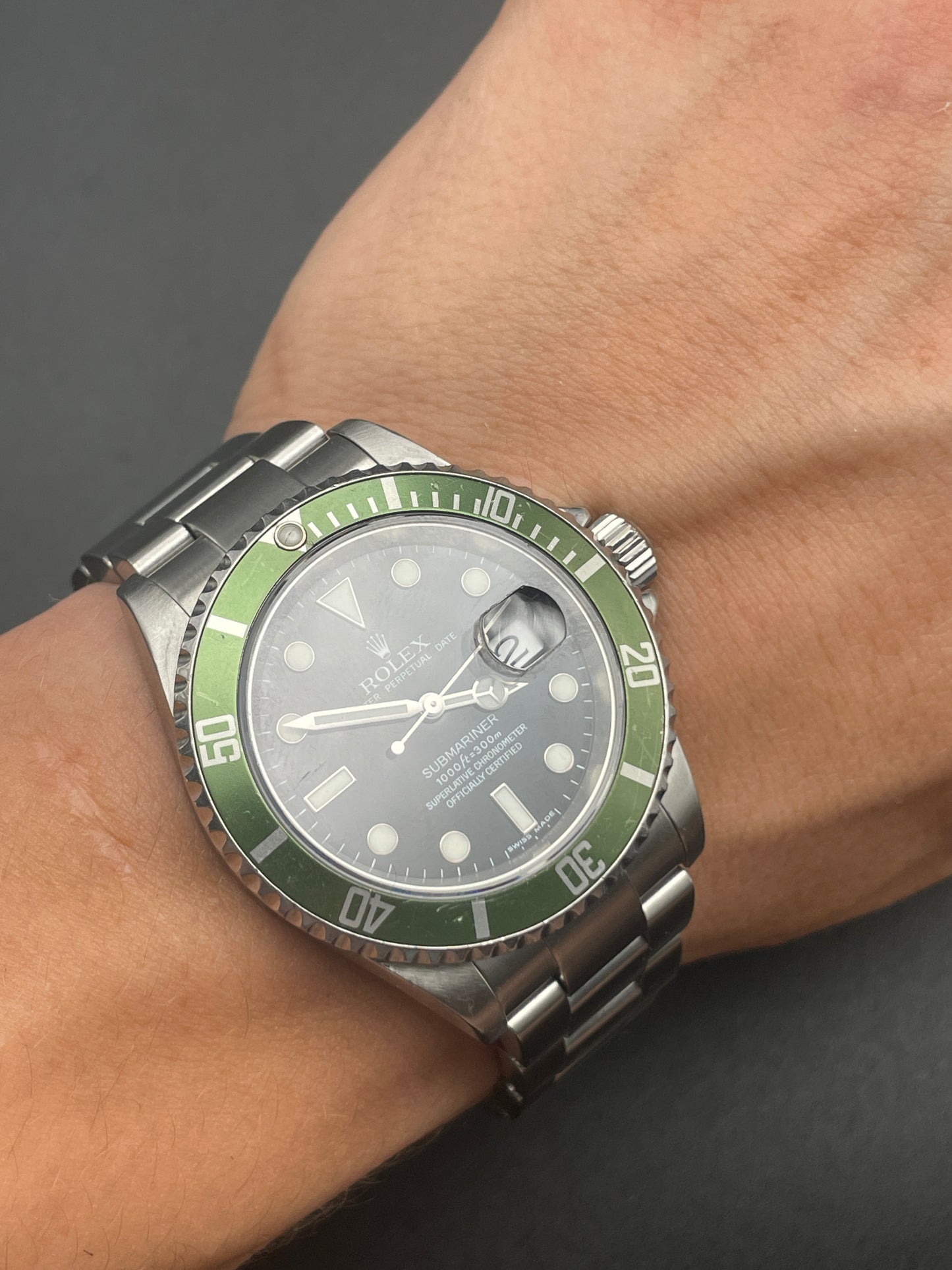 Rolex Submariner Kermit 16610LV