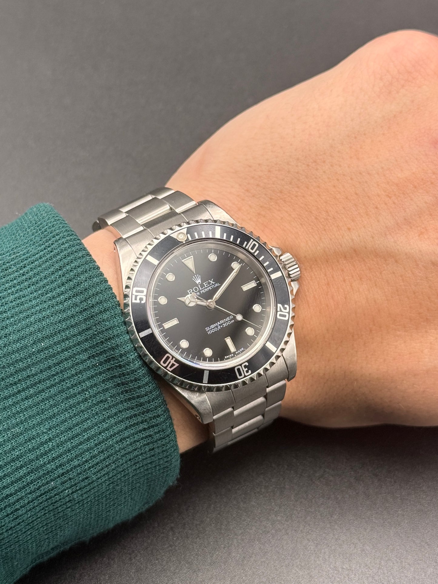 Rolex Submariner No Date 14060M Y Serial Full Set