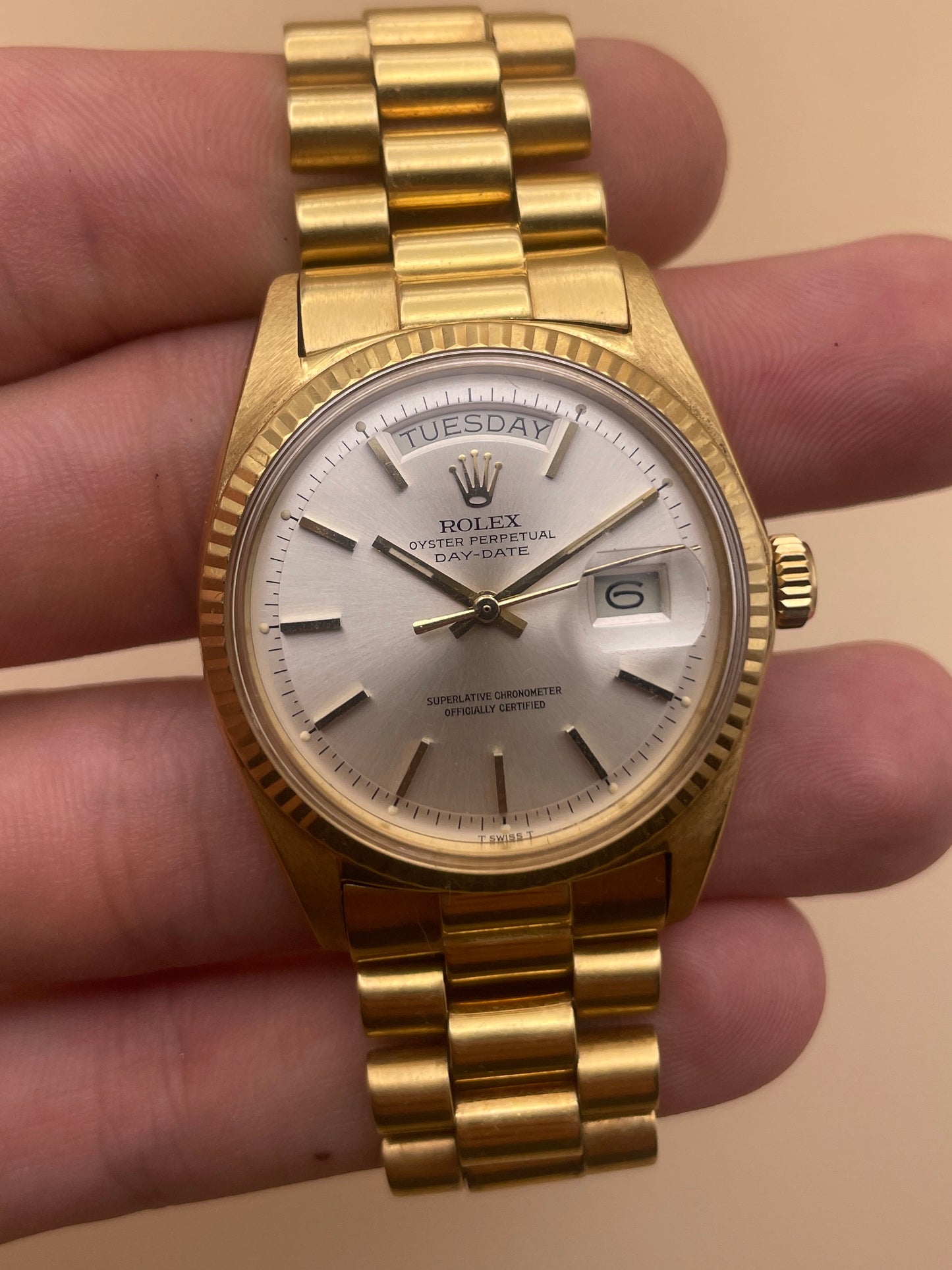 Rolex DayDate 1803 Serviced