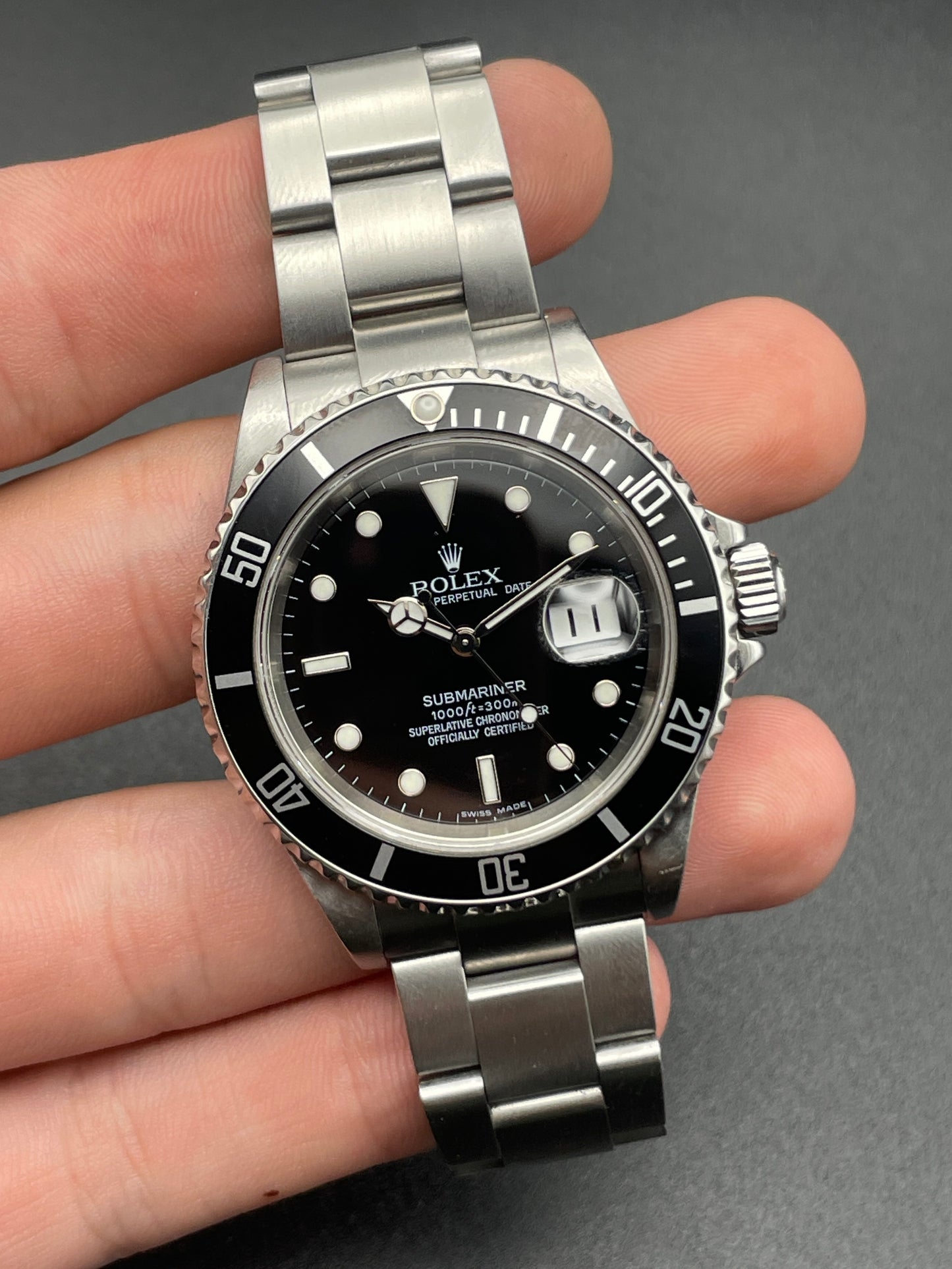 Rolex Submariner Date 16610T