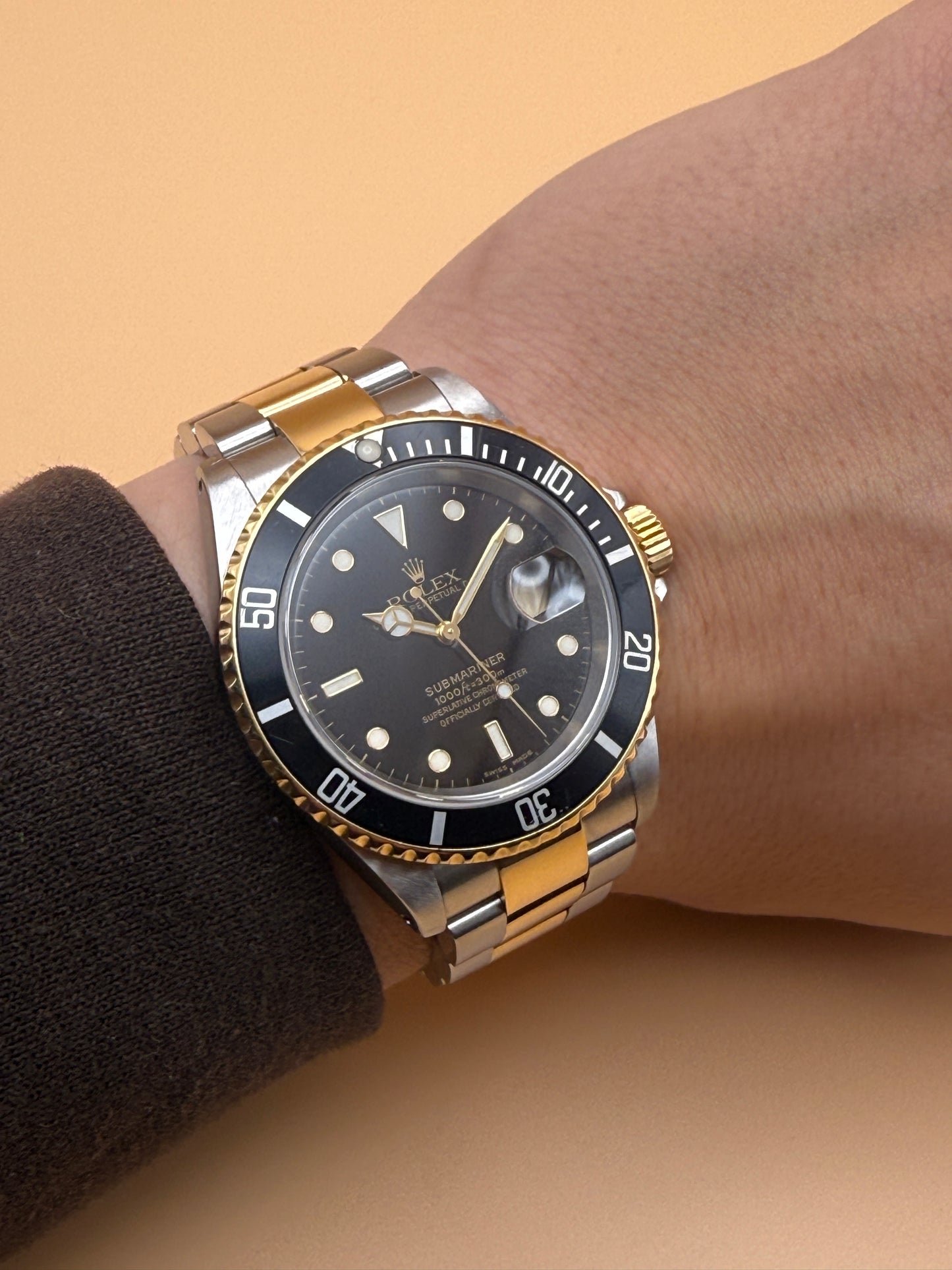 Rolex Submariner Date 16613 Y Serial Watch Only