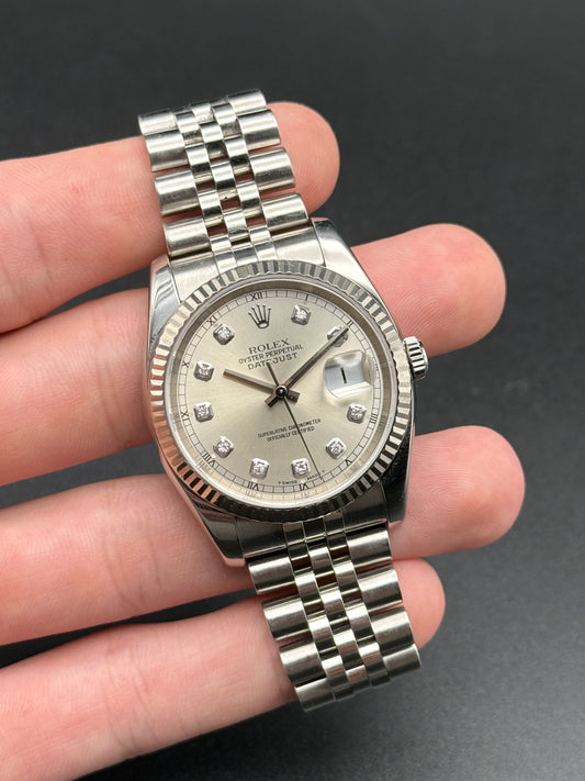 Rolex DateJust 116234G Super Jubilee D Serial Watch Only