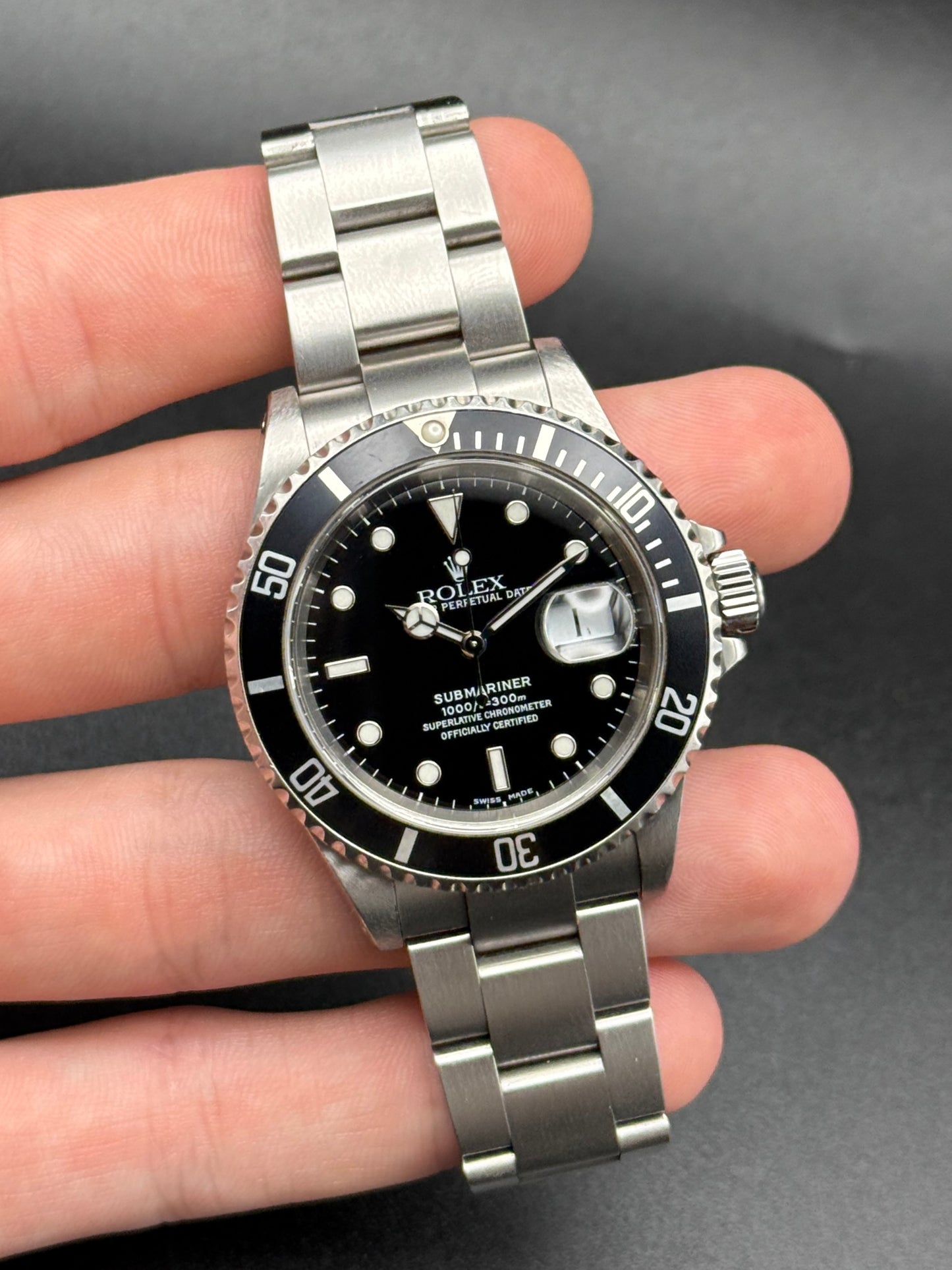 Rolex Submariner Date P Serial Watch Only