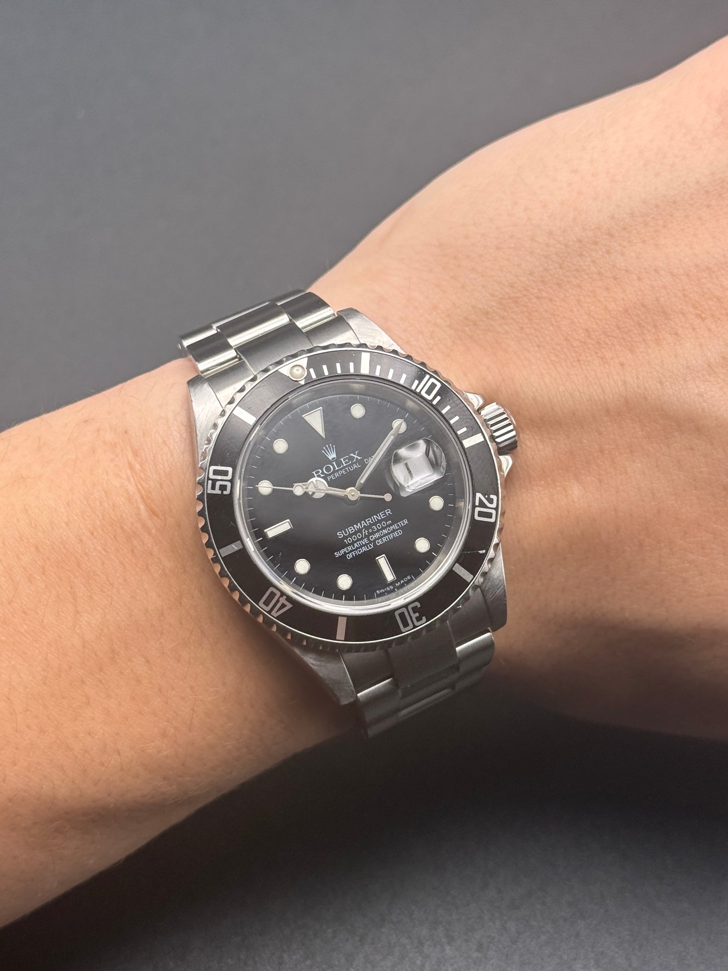 Rolex Submariner Date Z Serial Watch Only