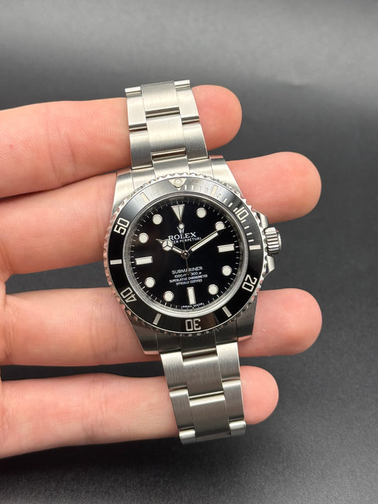 Rolex Submariner No Date Model 114060 Watch Only